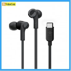 (CLEARANCE SALE ) BELKIN G3H0002BTBLK (BLACK) ROCKSTAR Type-C接頭入耳式耳機 745883775514